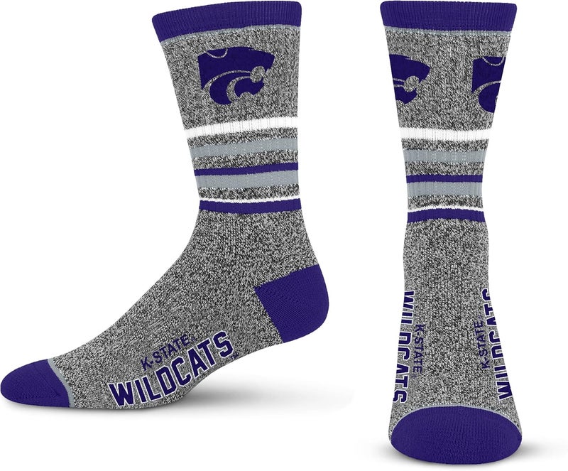 FBF Store For Bare Feet Men's NFL 5 Star Marbled Crew Sock, 1 Pair - Image 1